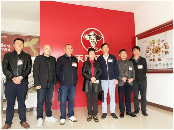 走访广东天农食品集团横荷工厂