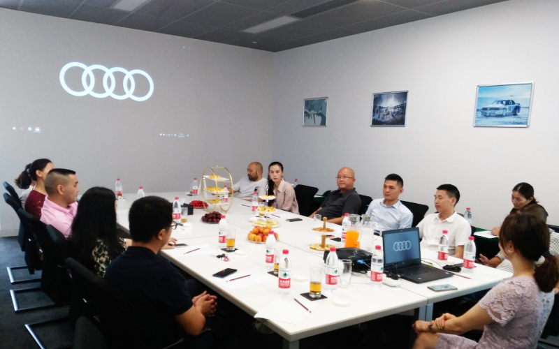 商会走访会员单位清远奥泽汽车销售服务有限公司